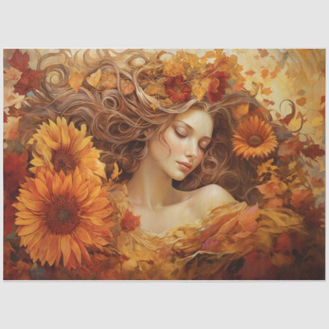 Papier Mousseline Septembre Dreams (Recto)