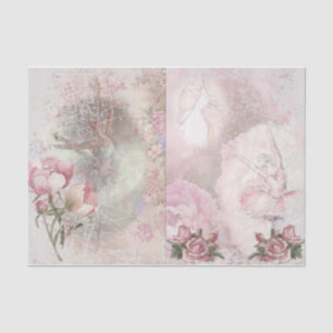 Papier Mousseline Série de design de ballerine romantique 2
