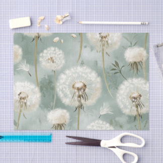 Papier Mousseline Série de design Pissenlit #14