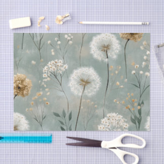 Papier Mousseline Série de design Pissenlit #17