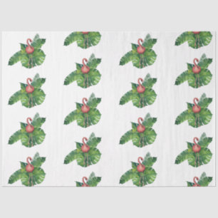 Papier Mousseline Série Flamingo Tropical Vibes Design 12