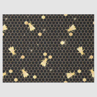 Papier Mousseline Série Glam Honeycomb Design #6