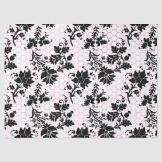 Papier Mousseline Série Pink Glam Honeycomb Design #17