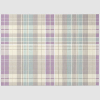 Papier Mousseline Série Plaid Bunny de Pâques Conception #18