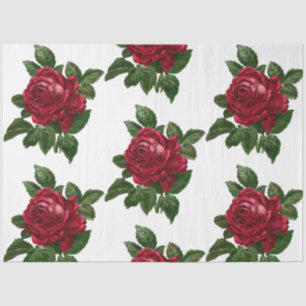 Papier Mousseline Série Red Rose Steampunk Design 10