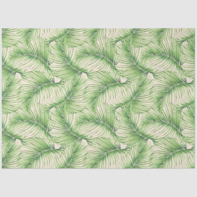 Papier Mousseline Série Tropical Poster de animal and Greenery Desig (Recto)