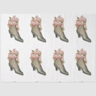 Papier Mousseline Série Victorienne Shabby Chic Design 15