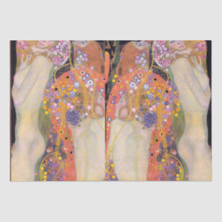 Papier Mousseline Serpents d'eau, Gustav Klimt