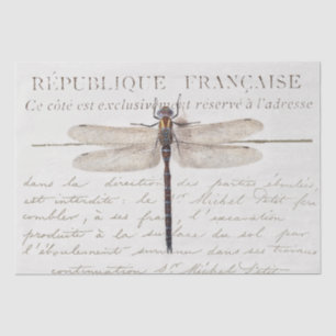Papier Mousseline Set de découpage à la carte française à trois libe
