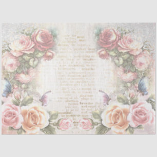 Papier Mousseline Shabby Chic Collage Series Design 2