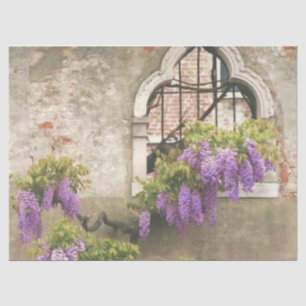 Papier Mousseline Shabby Chic Lilac Series Design 6