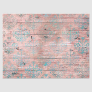 Papier Mousseline Shabby Chic Wood Series Design 14