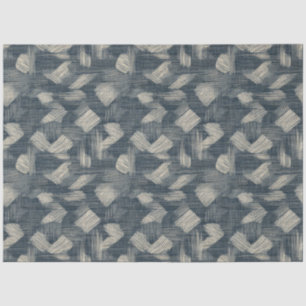 Papier Mousseline Shibori Tie Dye Indigo pinceau japonais Art 1