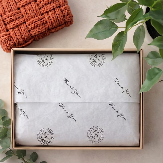 Papier Mousseline Simple Minimalist Modern Black And White  (Créateur téléchargé)