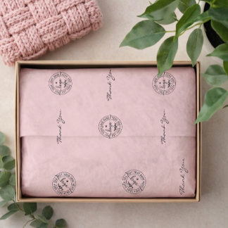 Papier Mousseline Simple Minimalist Modern Light Pink