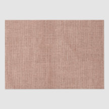 Simple Toile de jute rustique Féminin Rose blush
