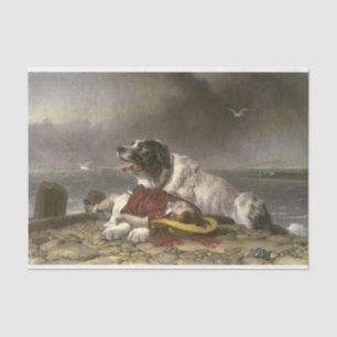 Papier Mousseline Sir Edwin Henry Landseer   Enregistré