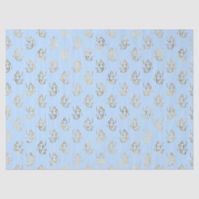 Papier Mousseline Sirène (Recto)