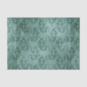 Papier Mousseline Sirène vintage