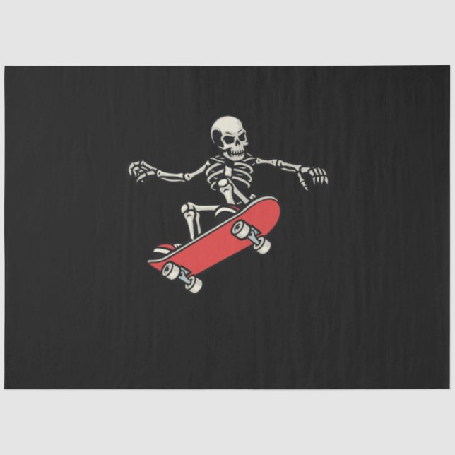 Papier Mousseline skate skateboard (Recto)