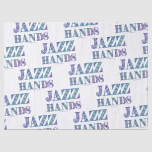 Papier Mousseline SlipperyJoe's artistique Jazz Hands couleurs vives