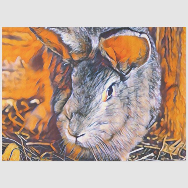 Papier Mousseline smartmix animal- lapin (Recto)