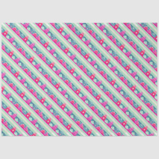 Papier Mousseline Snowflakes & Présents Papier Tissu