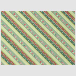 Papier Mousseline Snowflakes & Présents Papier Tissu