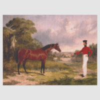 Soldat avec un cheval d'officier