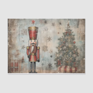 Papier Mousseline Soldat vintage Nutcracker