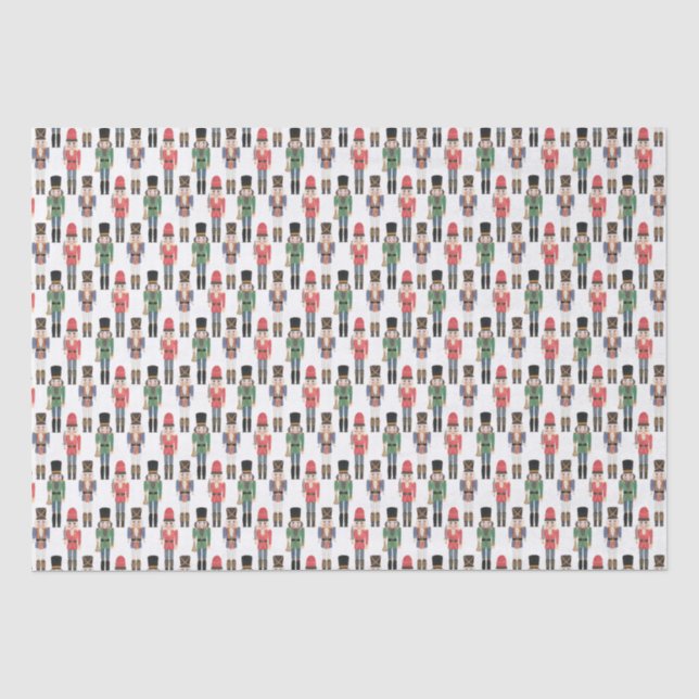 Papier Mousseline Soldats traditionnels des Noirs (Recto)