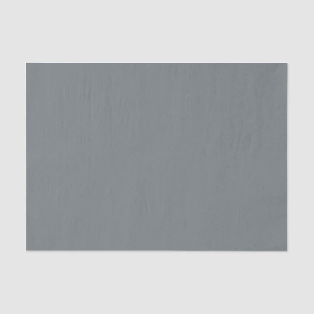Papier Mousseline Solid Color : Charcoal Gray (Recto)