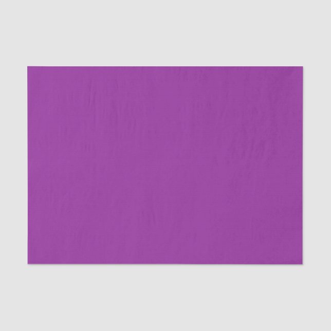 PAPIER MOUSSELINE SOLIDE BRILLANT PURPLE (Recto)