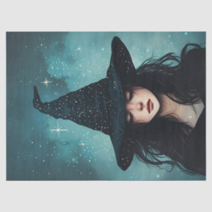 Papier Mousseline Sorcière de nuit Découpage Tissu papier pour meubl