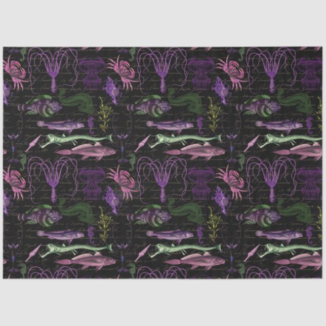 Papier Mousseline Sorcière de sel Grimore Series Design 19 (Recto)