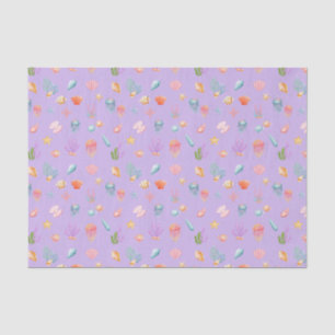 Papier Mousseline Sous le Motif marin