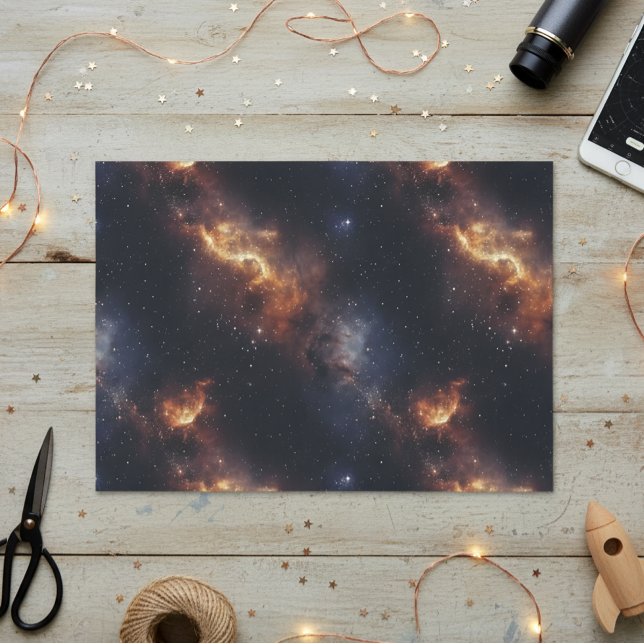Papier Mousseline Space Galaxy Stars Nebula (Créateur téléchargé)