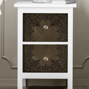 Papier Mousseline Spider Witch   Suede Imaginaire Spiderweb Flourish