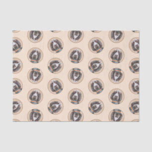Papier Mousseline Spinone Italiano Peinture Roan Brown Cute Chien Ar