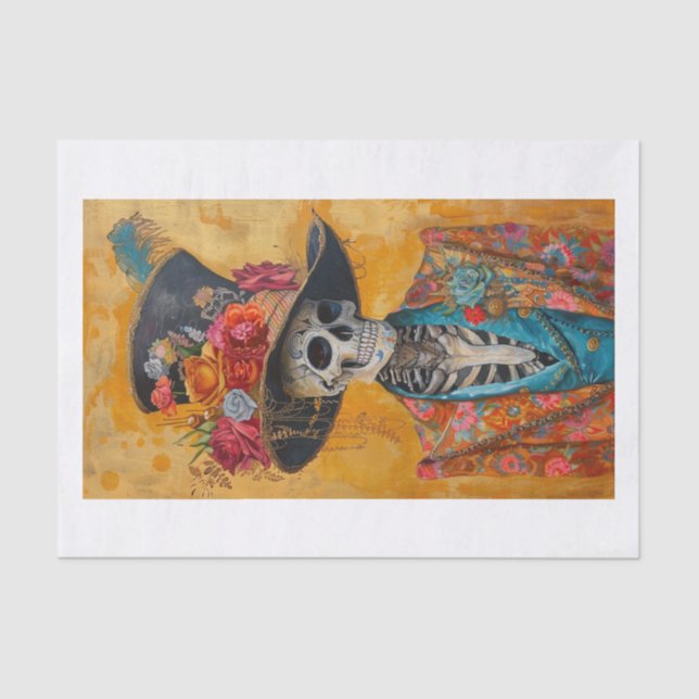 Papier Mousseline Squelette Lyfe15 (Recto)