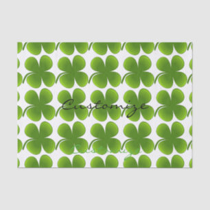Papier Mousseline St Patrick's Day Shamrocks Thunder_Cove