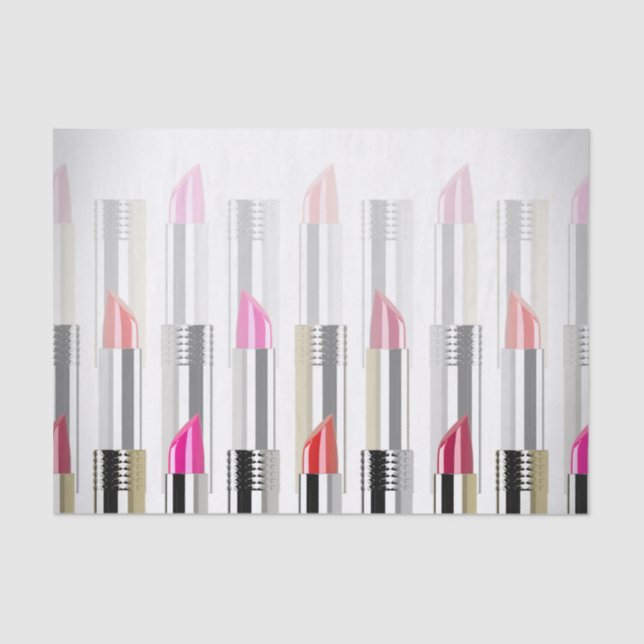 Papier Mousseline Stacked Lipstick Tubes (Recto)
