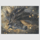 Stallion noir de la Majesté d'or du découpage