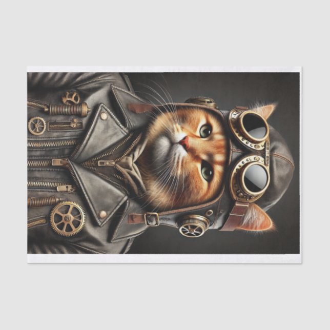 Papier Mousseline , steampunk (Recto)