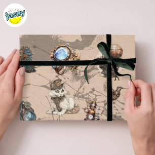 Papier Mousseline Steampunk