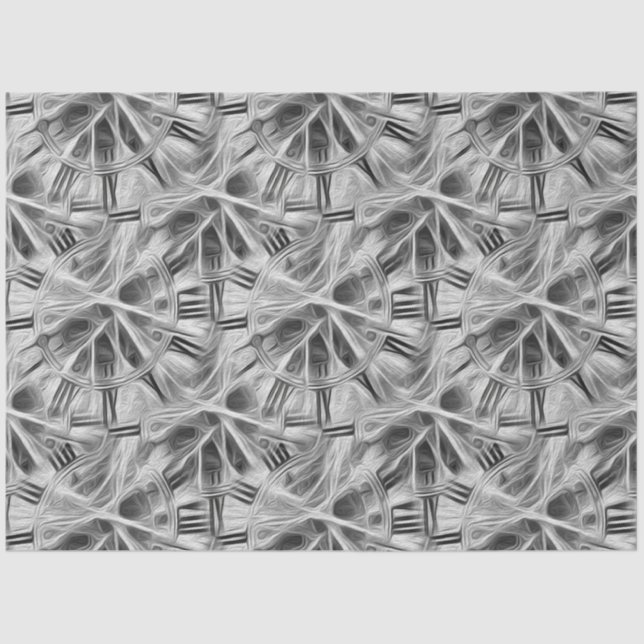 Papier Mousseline Steampunk Fractal (Recto)