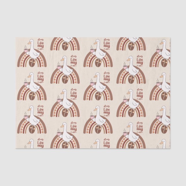 Papier Mousseline Strong Coffee (Recto)
