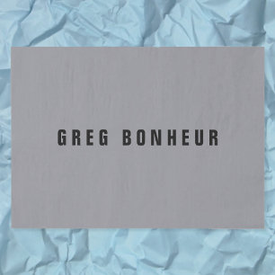 Papier Mousseline Style moderne Nom de recherche Gris et noir