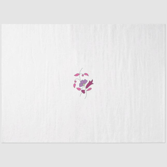 Papier Mousseline Style Ndrrmc, Purple Doux, Jazzberry Jam (Recto)