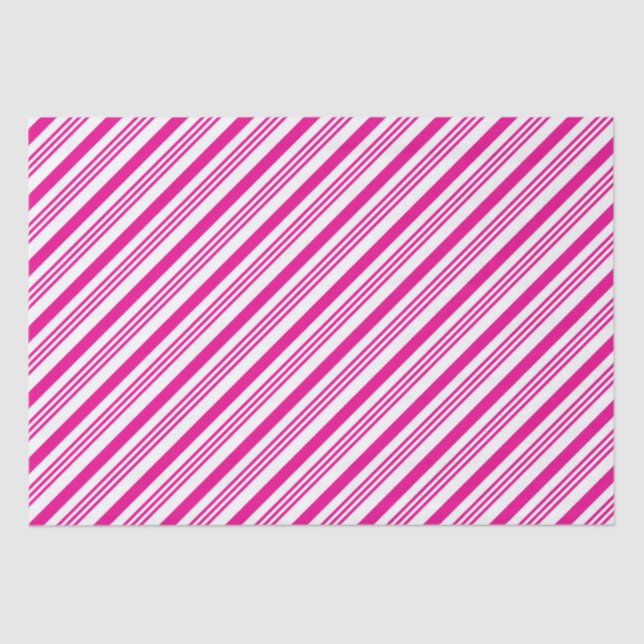 Papier Mousseline Style Sucre de canne rose 1 (Recto)